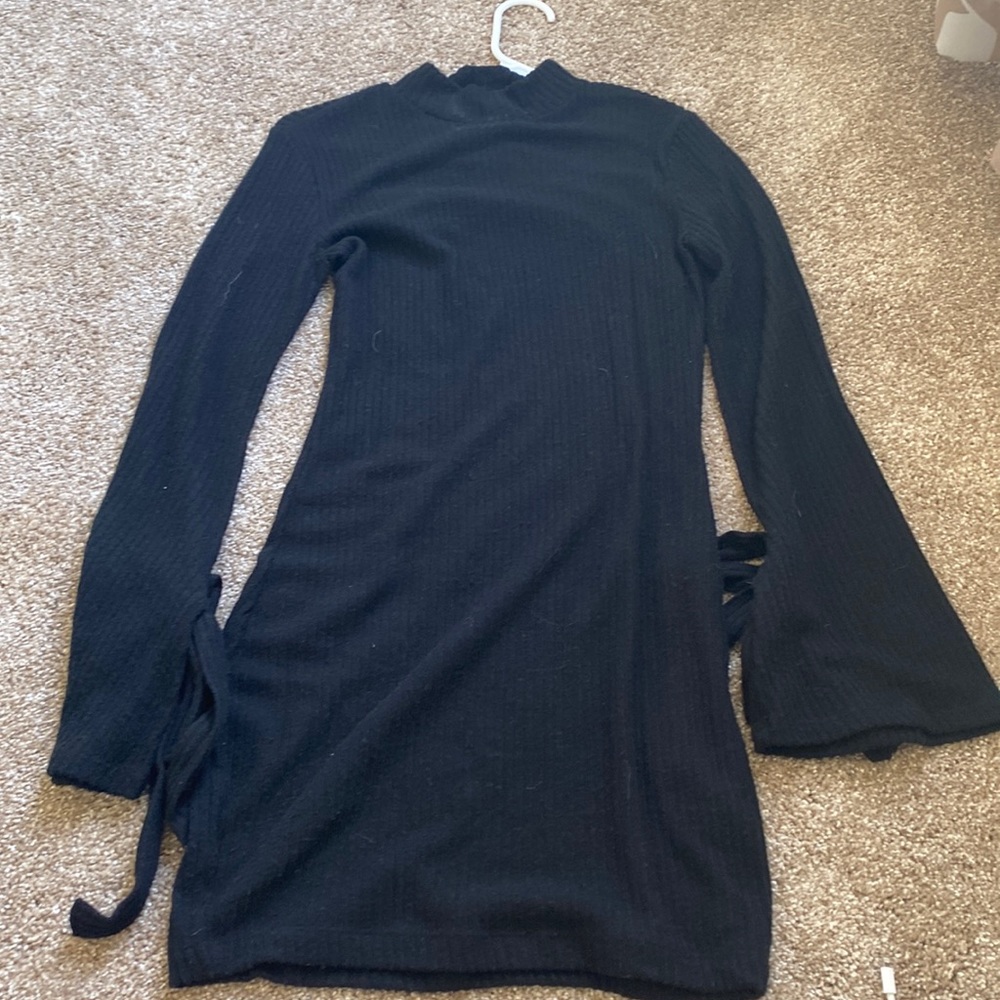 LUSH black sweater dress